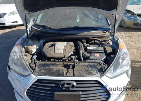 2015 Hyundai Veloster Turbo from USA, damaged, VIN KMHTC6AE1FU231388